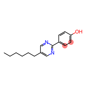 Phenol, 4-(5-hexyl-2-pyrimidinyl)-