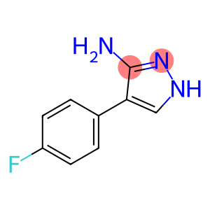 3-amino-4-(4-fluorophenyl)-1H-pyrazole