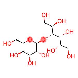 4-O-(beta-D-galacto-hexopyranosyl)-D-glucitol