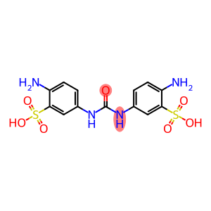 2-amino-5-[(4-amino-3-sulfophenyl)carbamoylamino]benzenesulfonic acid
