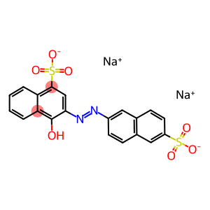 disodium,(3Z)-4-oxo-3-[(6-sulfonatonaphthalen-2-yl)hydrazinylidene]naphthalene-1-sulfonate