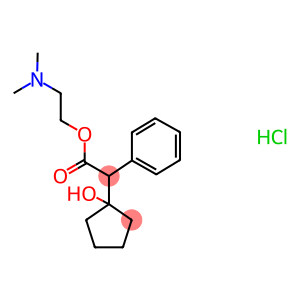 2-dimethylaminoethyl 2-(1-hydroxycyclopentyl)-2-phenylacetate hydrochloride