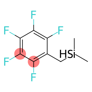 Benzene, 1-[(dimethylsilyl)methyl]-2,3,4,5,6-pentafluoro-
