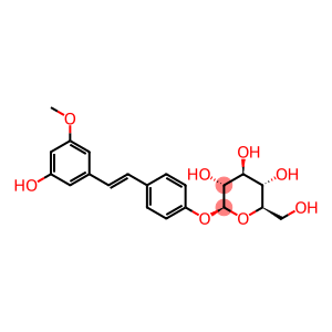 β-D-Glucopyranoside, 4-[(1E)-2-(3-hydroxy-5-methoxyphenyl)ethenyl]phenyl