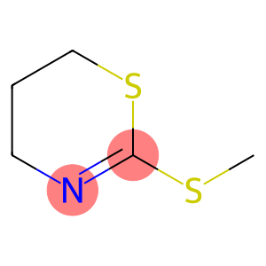 4H-1,3-Thiazine, 5,6-dihydro-2-(methylthio)-