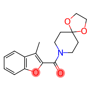 Methanone, 1,4-dioxa-8-azaspiro[4.5]dec-8-yl(3-methyl-2-benzofuranyl)-