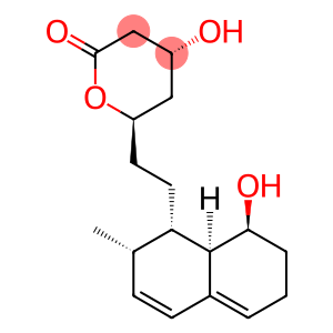 (4R)-4α-Hydroxy-6β-[2-[(1S)-2β-methyl-8α-hydroxy-1,2,6,7,8,8aβ-hexahydronaphthalene-1β-yl]ethyl]tetrahydro-2H-pyran-2-one