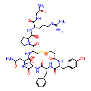 vasopressin, deamino(4-Thr-8-Arg)-