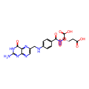 4-(2-amino-4-oxopteridin-6-yl) methylaminobenzoyl-L-glutamic acid