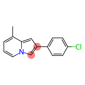 Indolizine, 2-(4-chlorophenyl)-8-methyl-