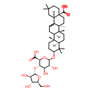 β-D-Glucopyranosiduronic acid, (3β)-17-carboxy-28-norolean-12-en-3-yl 4-O-α-L-arabinofuranosyl-