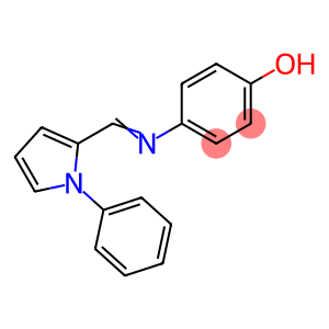 4-{[(E)-(1-phenyl-1H-pyrrol-2-yl)methylidene]amino}phenol