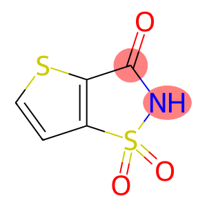 1,1-二氧代噻吩并[2,3-D]异噻唑-3-酮