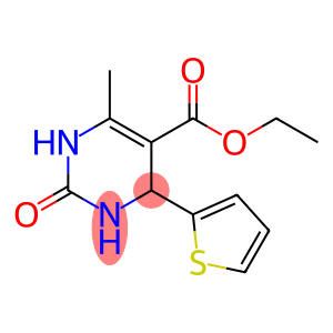 ethyl 6-methyl-2-oxo-4-(thiophen-2-yl)-1,2,3,4-tetrahydropyrimidine-5-carboxylate