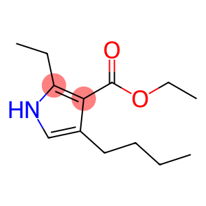 1H-Pyrrole-3-carboxylic acid, 4-butyl-2-ethyl-, ethyl ester