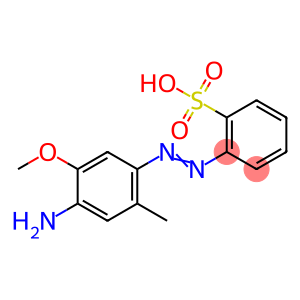 Benzenesulfonic acid, 2-[2-(4-amino-5-methoxy-2-methylphenyl)diazenyl]-