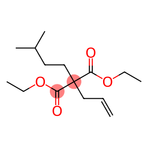(3-Methylbutyl)-2-propenylpropanedioic acid diethyl ester
