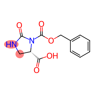 (4S)-3-[(Benzyloxy)carbonyl]-2-oxoimidazolidine-4-carboxylic acid