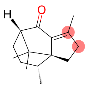 4H-5,8a-Methanoazulen-4-one, 1,2,5,6,7,8-hexahydro-3,8,9,9-tetramethyl-, (5S,8R,8aR)-