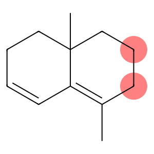 Naphthalene, 2,3,4,4a,5,6-hexahydro-1,4a-dimethyl- (8CI,9CI)
