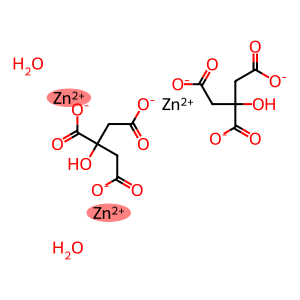 2-羟基丙烷-1,2,3-三羧酸锌二水物