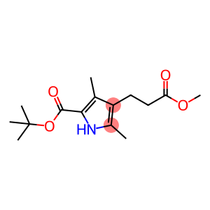 1H-Pyrrole-3-propanoic acid, 5-[(1,1-dimethylethoxy)carbonyl]-2,4-dimethyl-, methyl ester