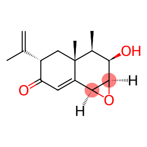 Naphth[1,2-b]oxiren-6(2H)-one, 1a,3,3a,4,5,7b-hexahydro-2-hydroxy-3,3a-dimethyl-5-(1-methylethenyl)-, (1aR,2R,3R,3aR,5S,7bS)-