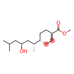 1-Cyclohexene-1-carboxylic acid, 4-[(1R,3S)-3-hydroxy-1,5-dimethylhexyl]-, methyl ester, (4R)-
