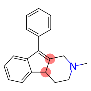 1H-Indeno[2,1-c]pyridine, 2,3,4,4a-tetrahydro-2-methyl-9-phenyl-