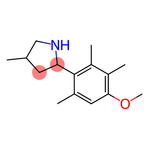 Pyrrolidine, 2-(4-methoxy-2,3,6-trimethylphenyl)-4-methyl-