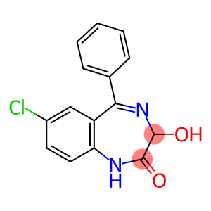 7-chloro-1,3-dihydro-3-hydroxy-5-phenyl-2h-1,4-benzodiazepine-2-one[qr]