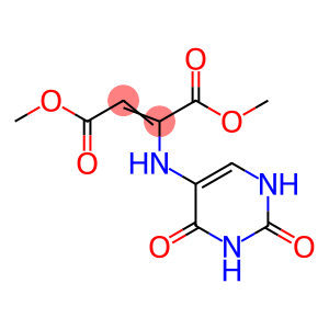 2-Butenedioic acid, 2-[(1,2,3,4-tetrahydro-2,4-dioxo-5-pyrimidinyl)amino]-, 1,4-dimethyl ester