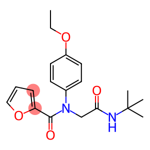 2-Furancarboxamide, N-[2-[(1,1-dimethylethyl)amino]-2-oxoethyl]-N-(4-ethoxyphenyl)-