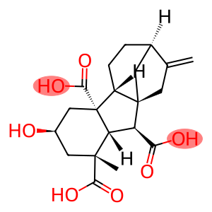 3β-Hydroxy-1β-methyl-8-methylenegibbane-1α,4aα,10β-tricarboxylic acid