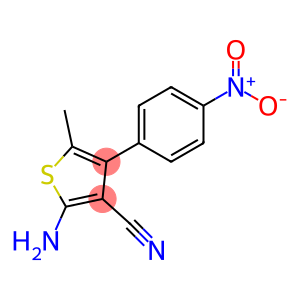 2-AMINO-5-METHYL-4-(4-NITROPHENYL)THIOPHENE-3-CARBONITRILE
