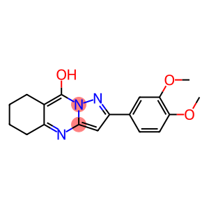 Pyrazolo[5,1-b]quinazolin-9-ol, 2-(3,4-dimethoxyphenyl)-5,6,7,8-tetrahydro- (9CI)