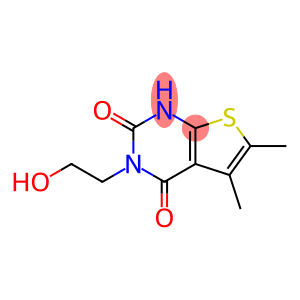 Thieno[2,3-d]pyrimidine-2,4(1H,3H)-dione, 3-(2-hydroxyethyl)-5,6-dimethyl-