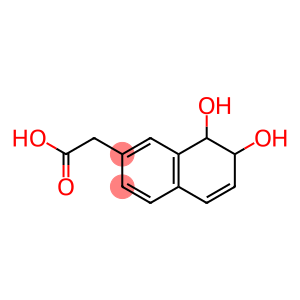 2-(7,8-dihydroxy-7,8-dihydronaphthalen-2-yl)acetic acid