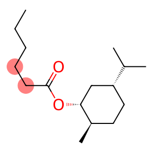 Hexanoic acid, 5-methyl-2-(1-methylethyl)cyclohexyl ester, (1.alpha.,2.beta.,5.alpha.)-