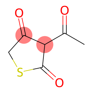 2,4(3H,5H)-Thiophenedione, 3-acetyl-