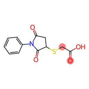 2-[(2,5-Dioxo-1-phenylpyrrolidin-3-yl)sulfanyl]acetic Acid