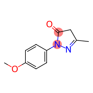 3H-Pyrazol-3-one, 2,4-dihydro-2-(4-methoxyphenyl)-5-methyl-