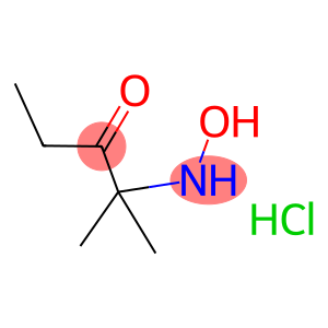 2-Hydroxyamino-2-methyl-3-pentanonehydrochloride