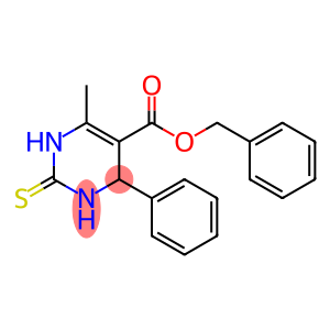 benzyl 6-methyl-4-phenyl-2-sulfanylidene-3,4-dihydro-1H-pyrimidine-5-carboxylate