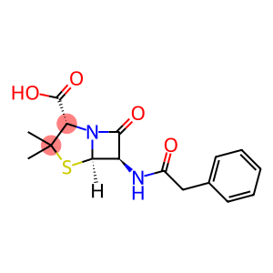 (5R,6R)-3,3-dimethyl-7-oxo-6-[(phenylacetyl)amino]-4-thia-1-azabicyclo[3.2.0]heptane-2-carboxylic acid