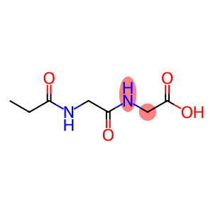 Glycine, N-(1-oxopropyl)glycyl-