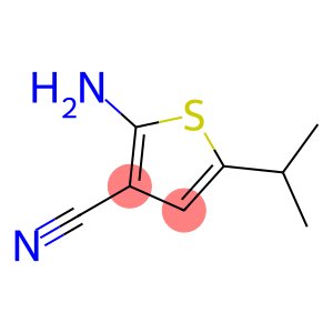 3-Thiophenecarbonitrile,2-amino-5-(1-methylethyl)-(9CI)