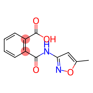 Benzoic acid, 2-[[(5-methyl-3-isoxazolyl)amino]carbonyl]-