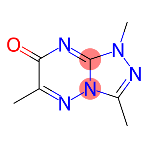 1,3,6-Trimethyl-7-oxo-1,7-dihydro-[1,2,4]triazolo(4,3-b)[1,2,4]=triazi ne