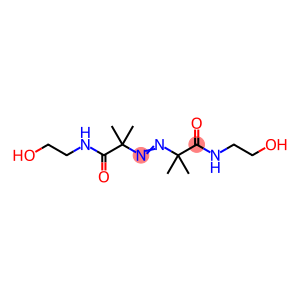 Propanamide, 2,2'-(1,2-diazenediyl)bis(N-(2-hydroxyethyl)-2-methyl-